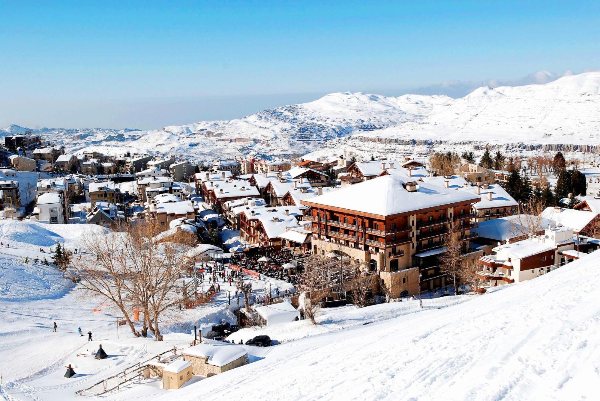 Intercontinental Mzaar Lebanon Mountain Resort & Spa By Ihg Mzaar Kfardebian Ngoại thất bức ảnh